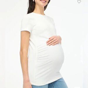 J.Crew Maternity Crewneck Tee Shirt Top Size Medium